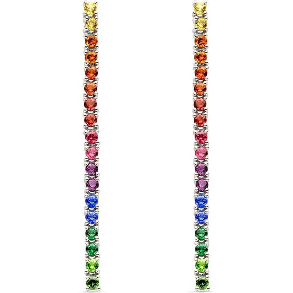 TI SENTO - Milano Boucles d'oreilles à fermoir à poussette 925 Argent Boucles d'oreilles