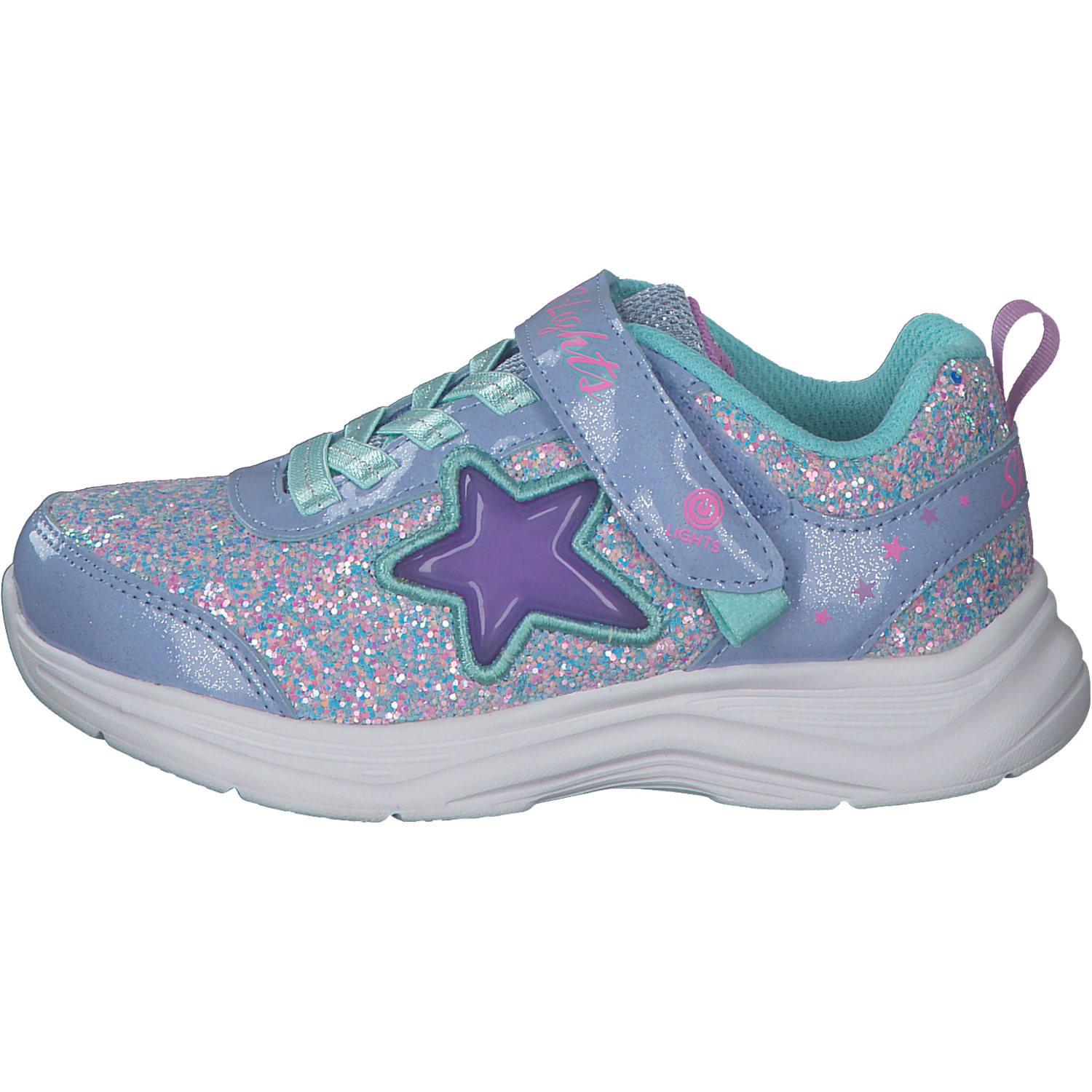 Skechers 302310L, Sneakers Low, Kinder, Lavender/Aqua