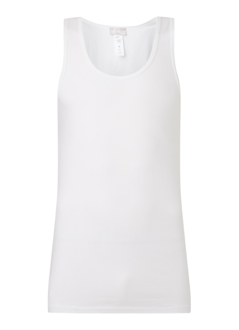 Tricou fără mâneci din bumbac Hanro