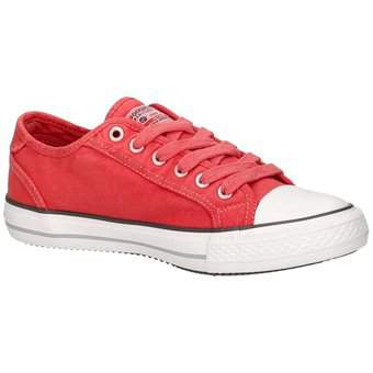 Dockers Leinen Sneaker in rot