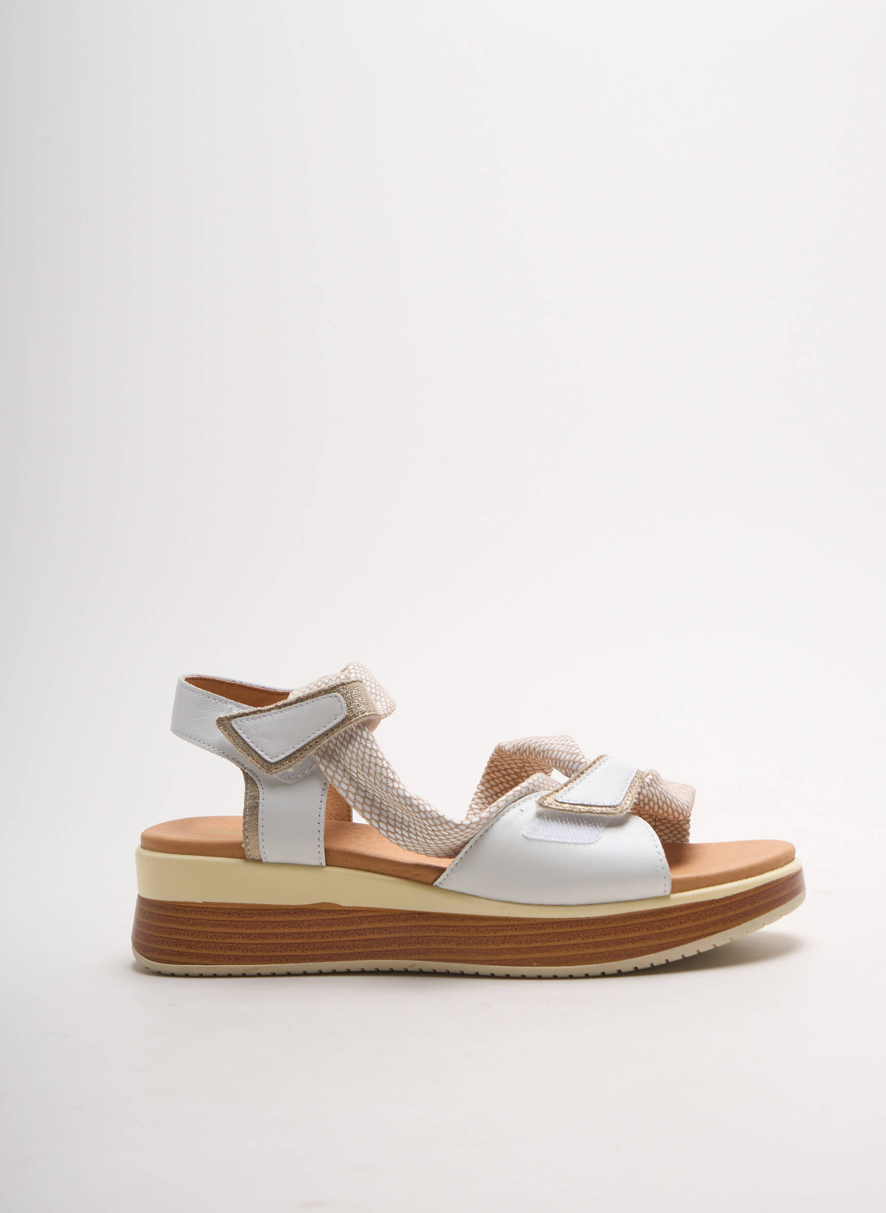 Fugitive By Francesco Rossi Sandales Nu Pieds Femme couleur beige