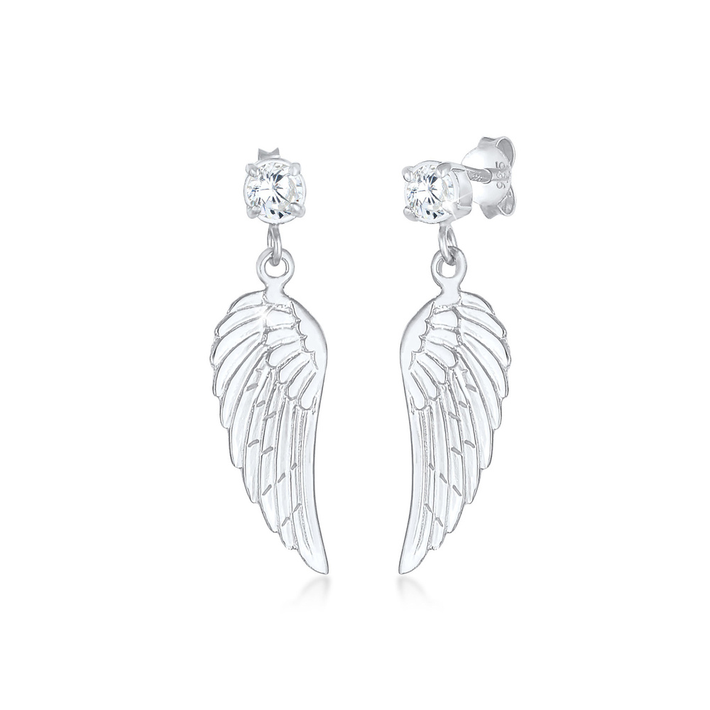 Nenalina Nenalina Boucles d'Oreilles Boucles d'oreilles Femmes Ailes Porte-bonheur Foi Sig Boucles d'oreilles