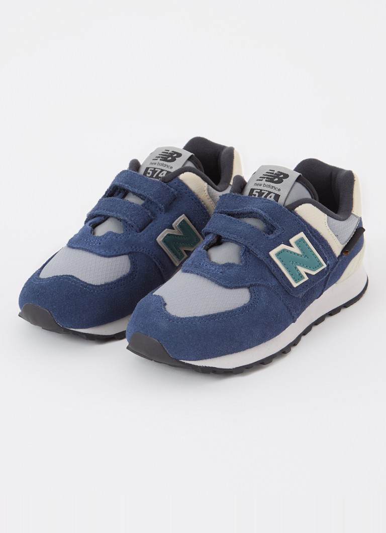 Teniși New Balance 574 cu detalii din plasă