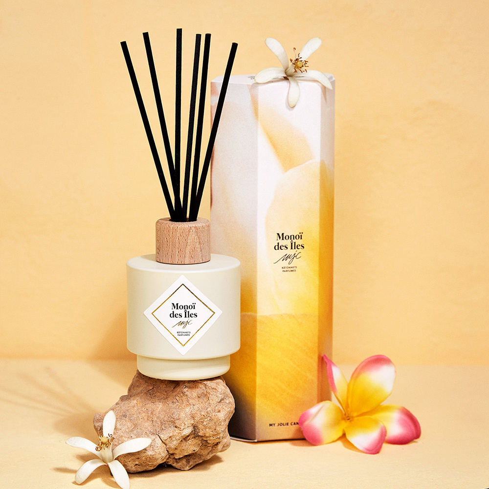 my jolie candle Bouquet parfumé monoï des îles Diffuseur parfum