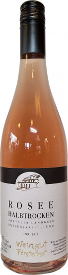2020 Rosee halbtrocken - Weingut Försterhof