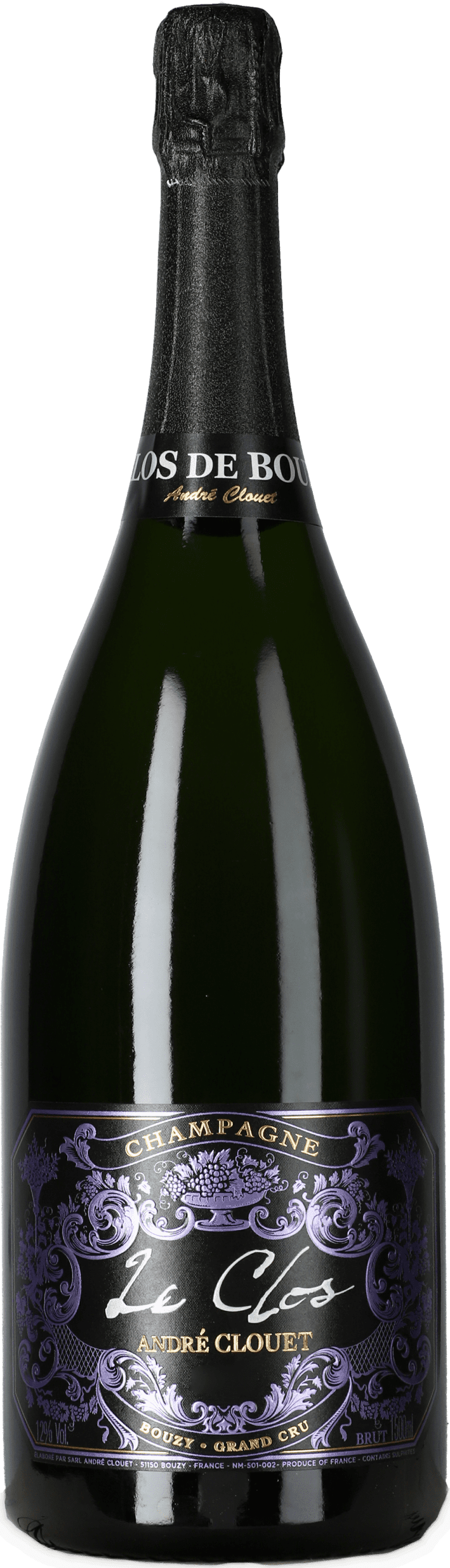 Andre Clouet: Champagne Le Clos de Bouzy Grand Cru Brut 2007