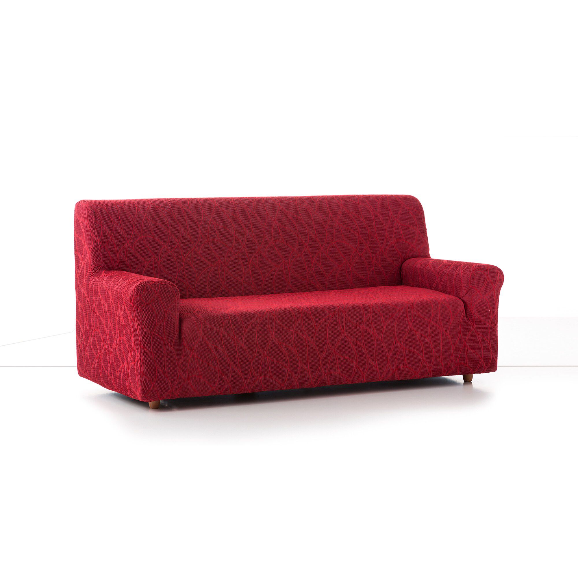 Housse extensible motif jacquard 