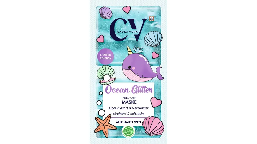 CV Ocean Glitter Peel-Off Maske 16 ml