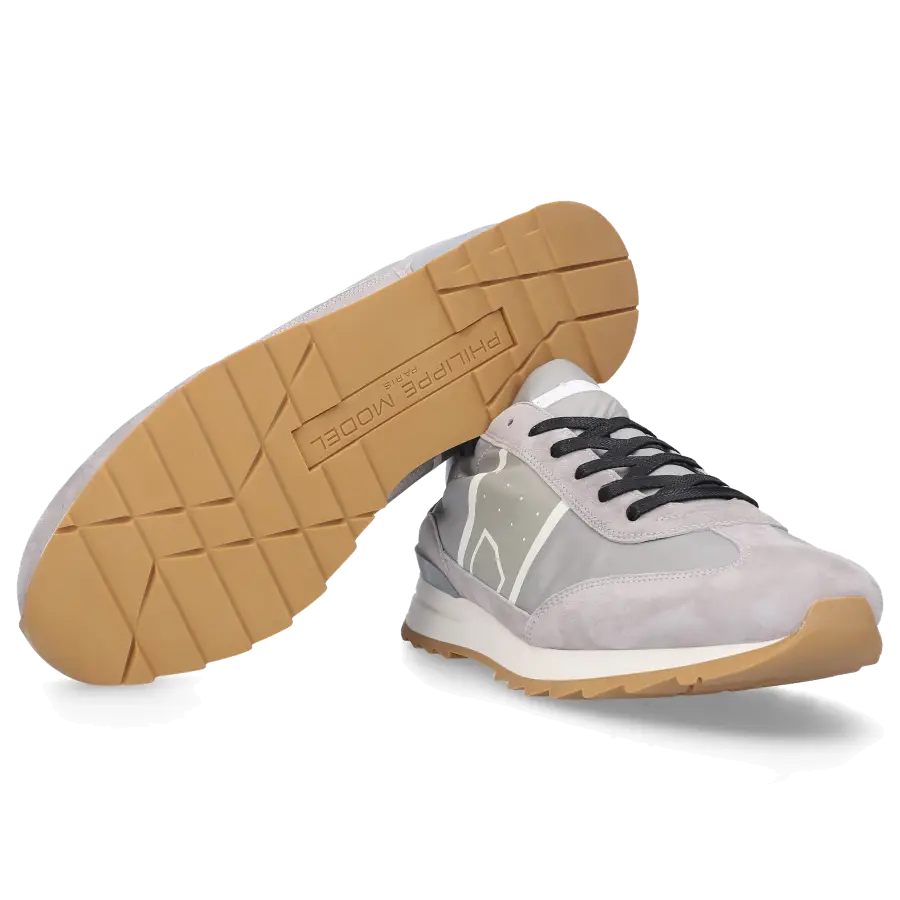Philippe Model - Sneaker low TOUJOURS Logo grau - grau
