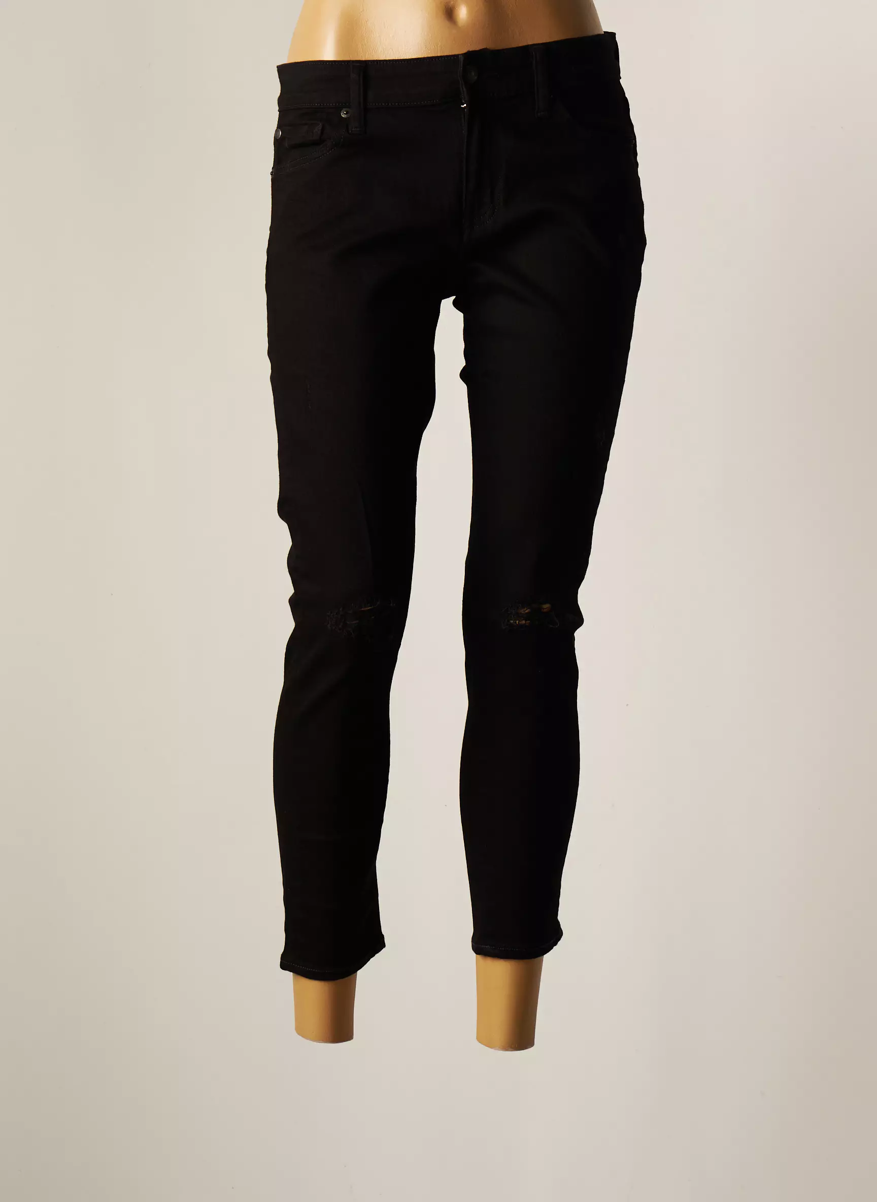 Ralph Lauren Jeans Skinny Femme couleur noir