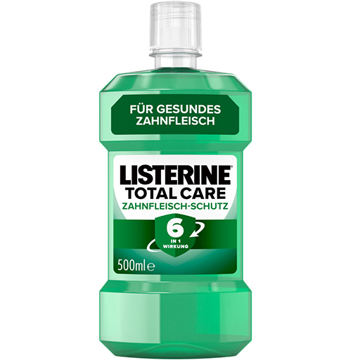 LISTERINE Total Care Zahnfleisch-Schutz Mundspülung  500 ml  Lösung