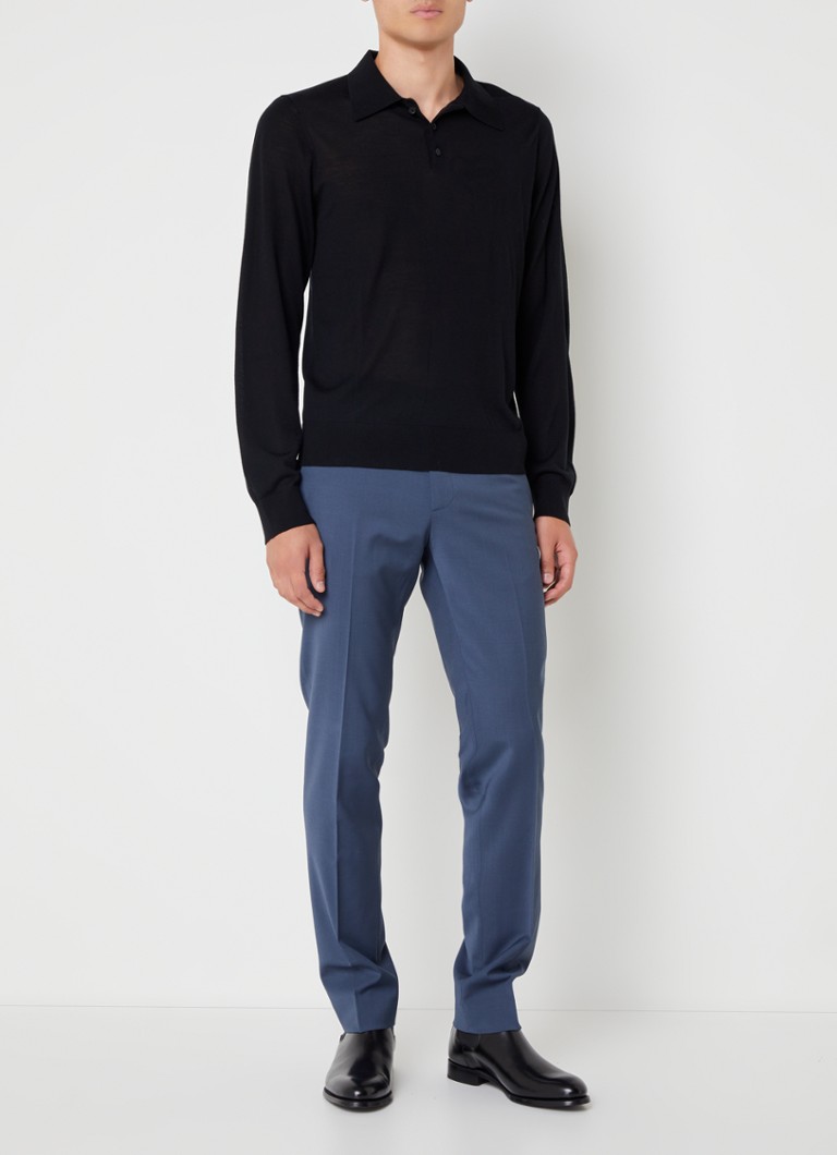 Camisa polo Sandro de lã fina