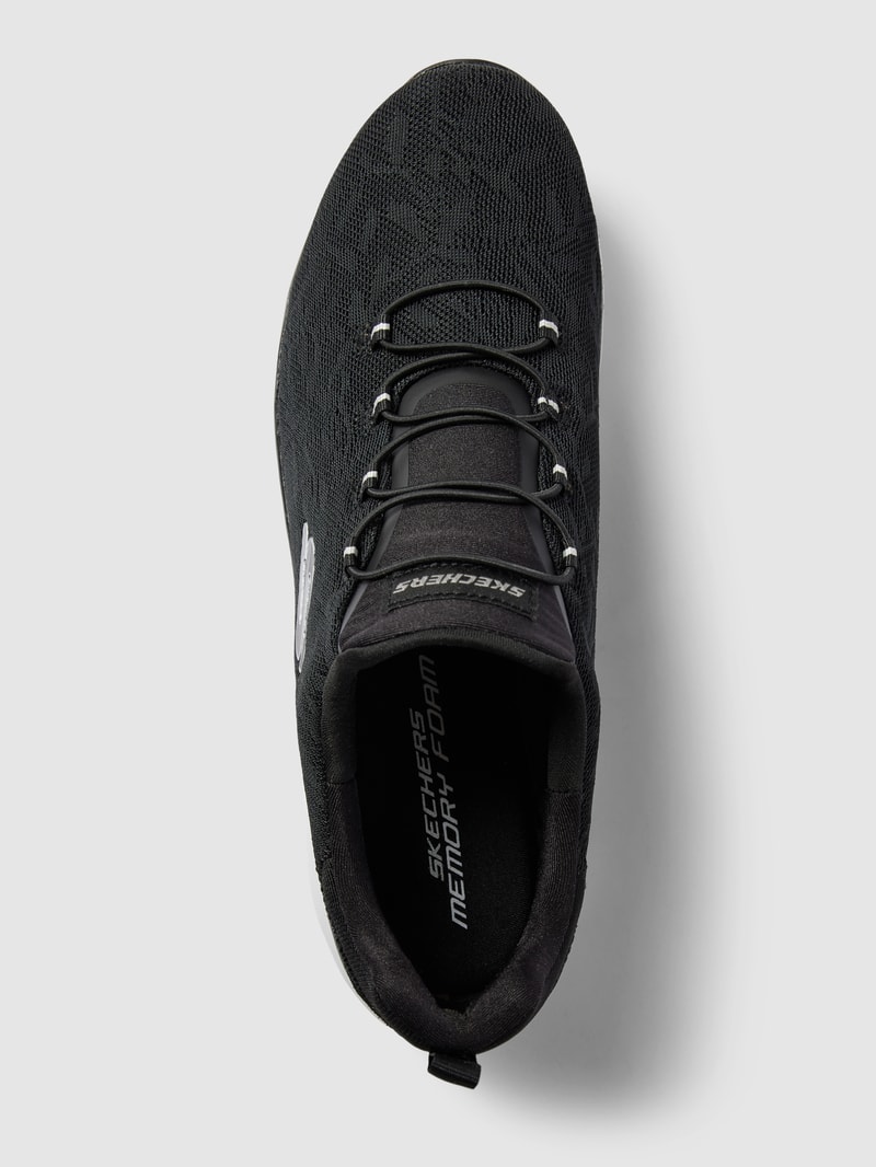 Sneaker mit Label-Details Modell 'SUMMITS' in schwarz