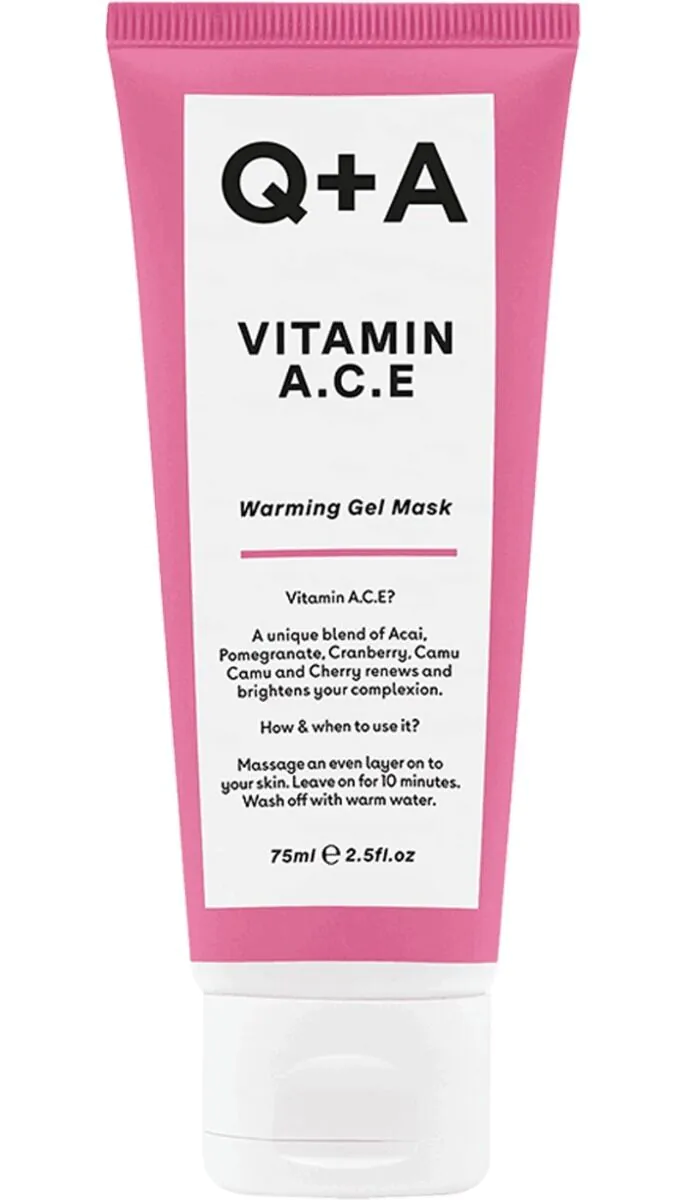 Q+A Vit ACE - Varmende ansigtsmaske med vitamin A, C, E 75ml