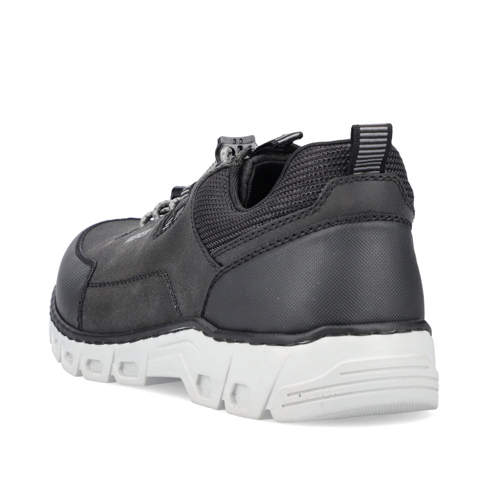 Rieker Herren Slipper tiefschwarz