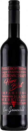 2022 Herzblut Cuvee Rotwein trocken - Weingut Eric Grünewald