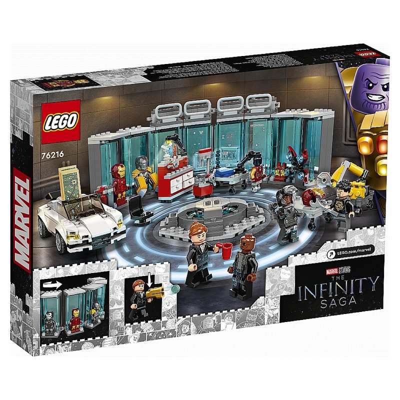 76216 L'armurerie d'Iron Man LEGO Marvel Super Heroes