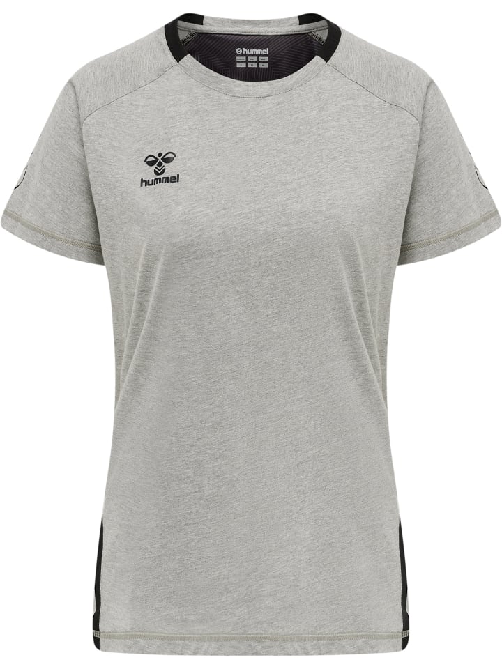 Hummel Hummel T-Shirt Raglanärmel Hmlcima Damen in GREY MELANGE günstig kaufen