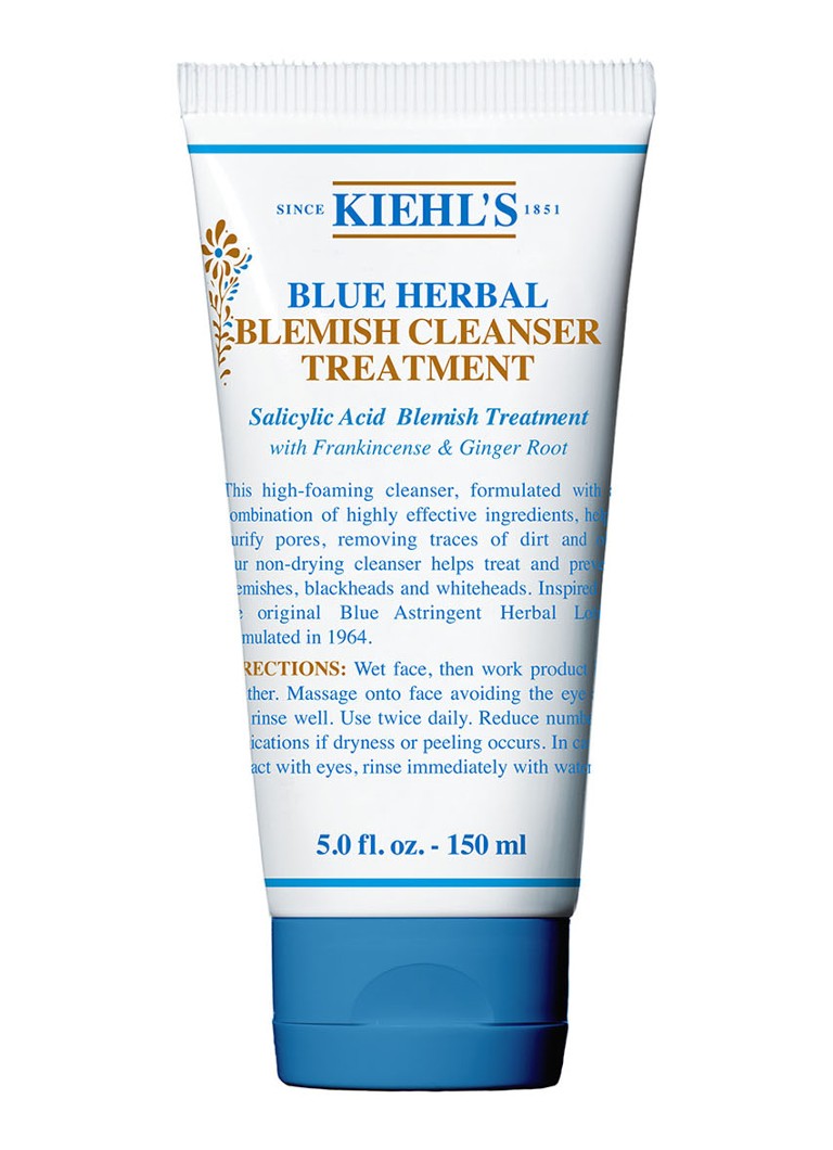Kiehl's Blue Herbal Blemlish Cleanser Treatment - ansiktsrens