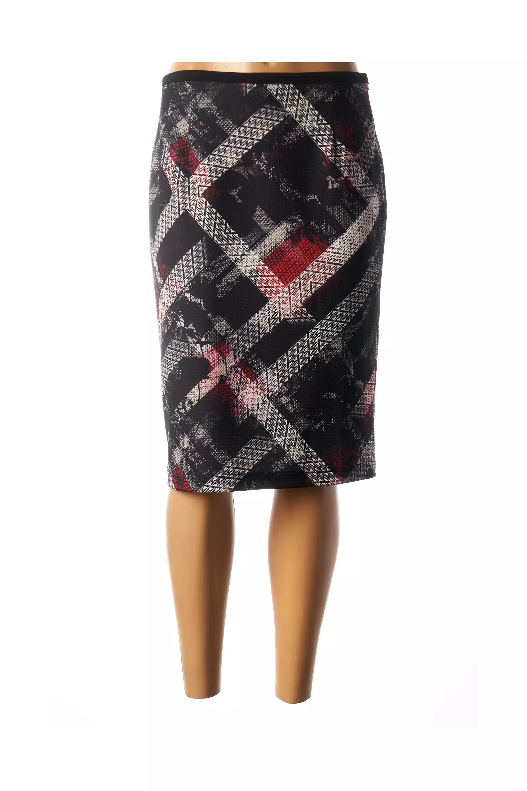 Telmail Jupes Mi Longues Femme couleur noir