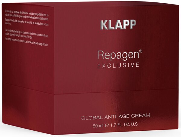 KLAPP Skin Care Science Repagen Exclusive Global Anti-Age Cream Gesichtscreme