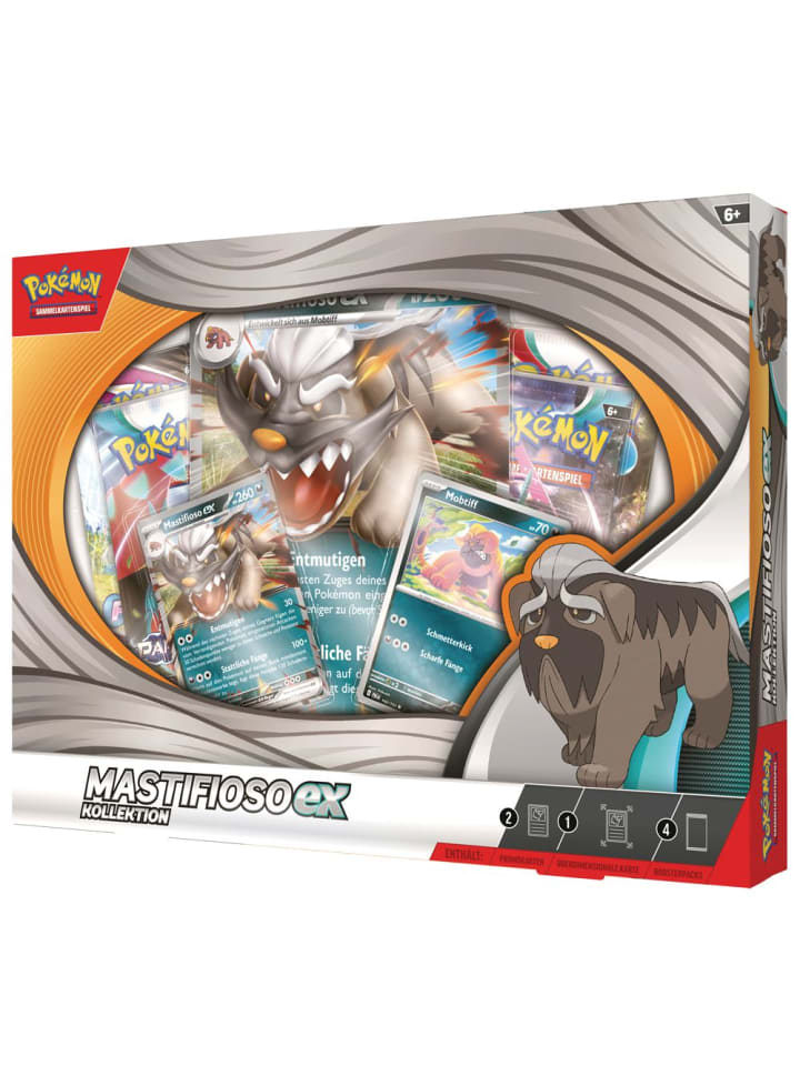 Pokémon Mastifioso-EX Kollektion | Pokemon | Sammel-Karten | Edition deutsch günstig kaufen onesize