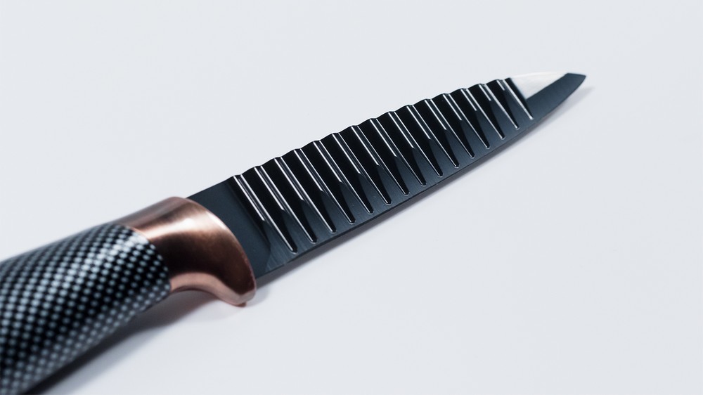 KING Messerset Carbon Design 5 Messer im Set inkl. gratis Schäler