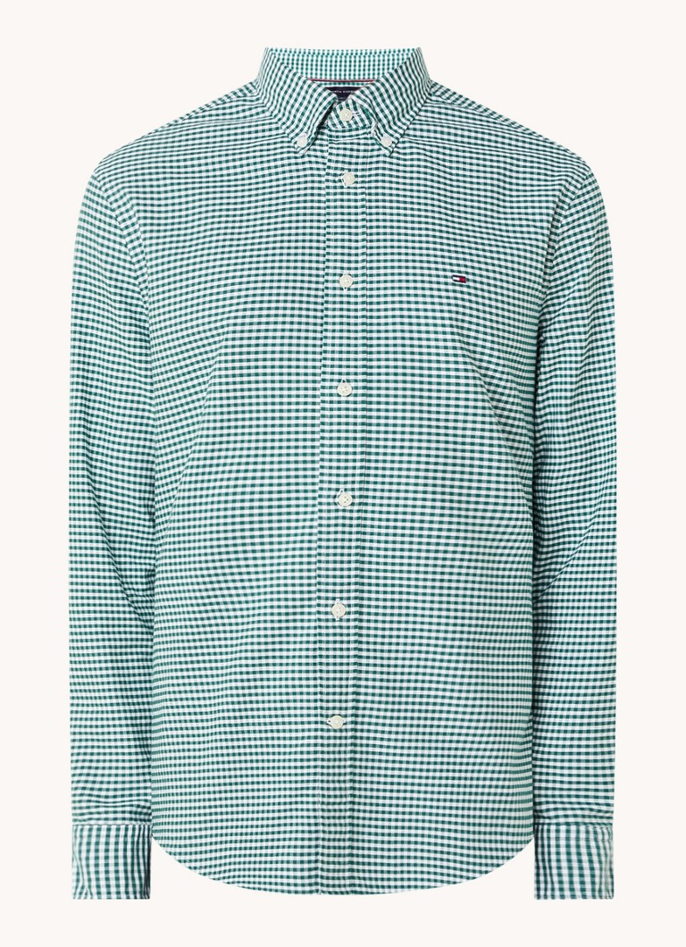 Tommy Hilfiger Heritage košulja regularnog kroja s kariranim uzorkom i vezom logotipa