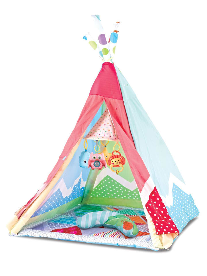 Kikkaboo Spielbogen 2 in 1 Tipi in rosa günstig kaufen onesize
