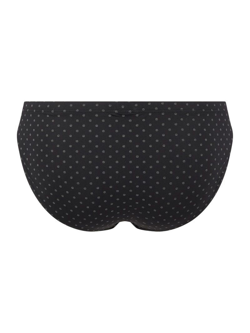 Slip aus Mikrofaser in schwarz