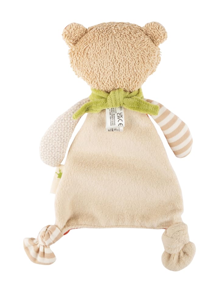 Sigikid Schnuffeltuch Natural Stripes Green in orange günstig kaufen onesize