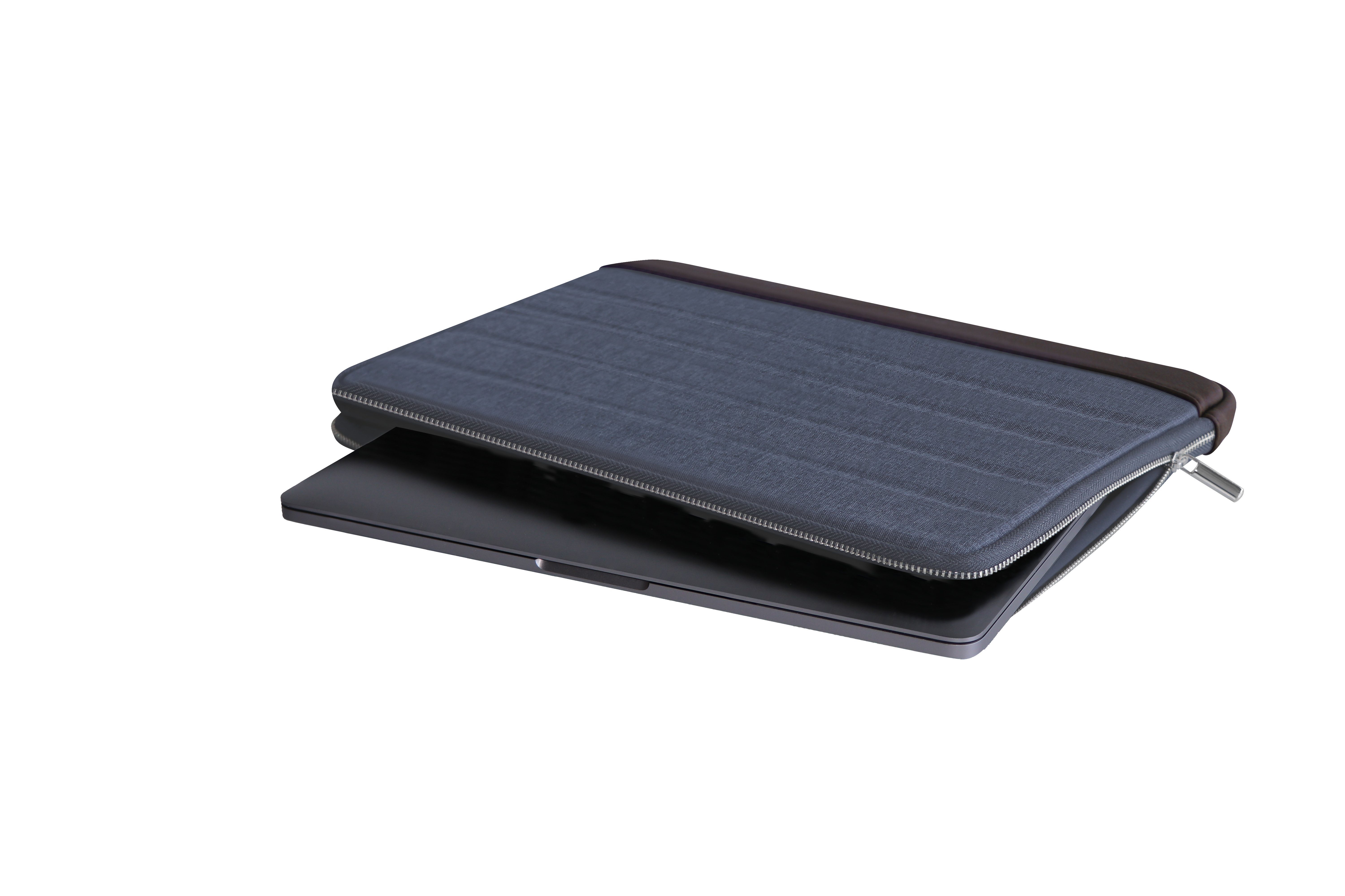 KMP Creative Lifesytle Product Laptoptasche Sleeve für MacBook Pro 13 Blue/Brown (1-tlg)