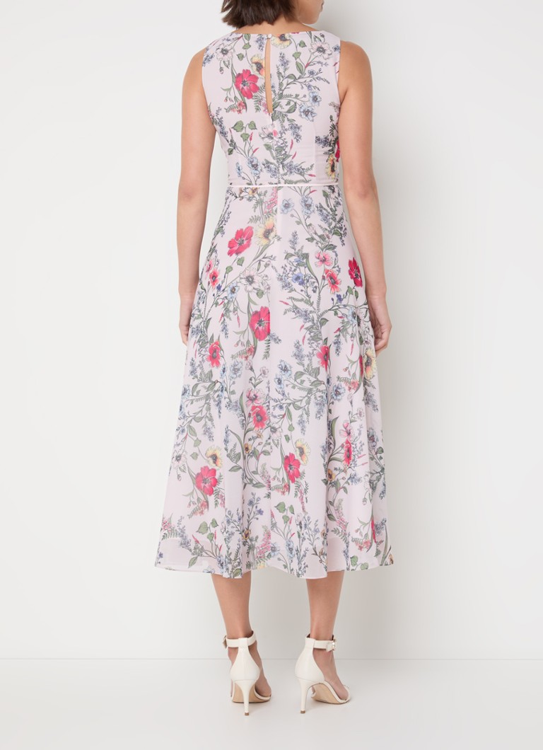 Φόρεμα Hobbs Carly Floral Crepe Midi