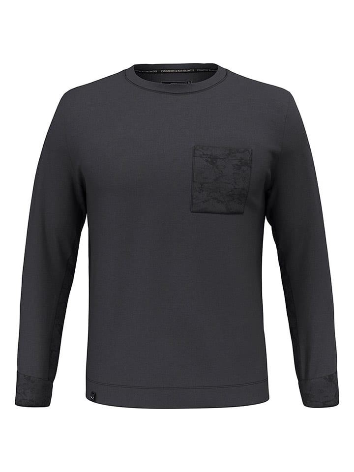 Salewa Sweatshirt in Anthrazit günstig kaufen