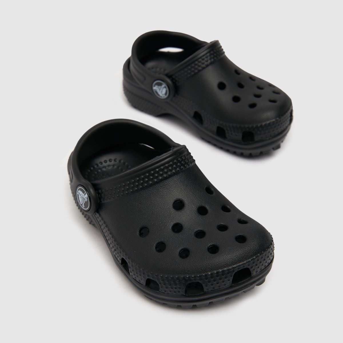 Crocs fekete klasszikus klumpa kisgyermek szandál