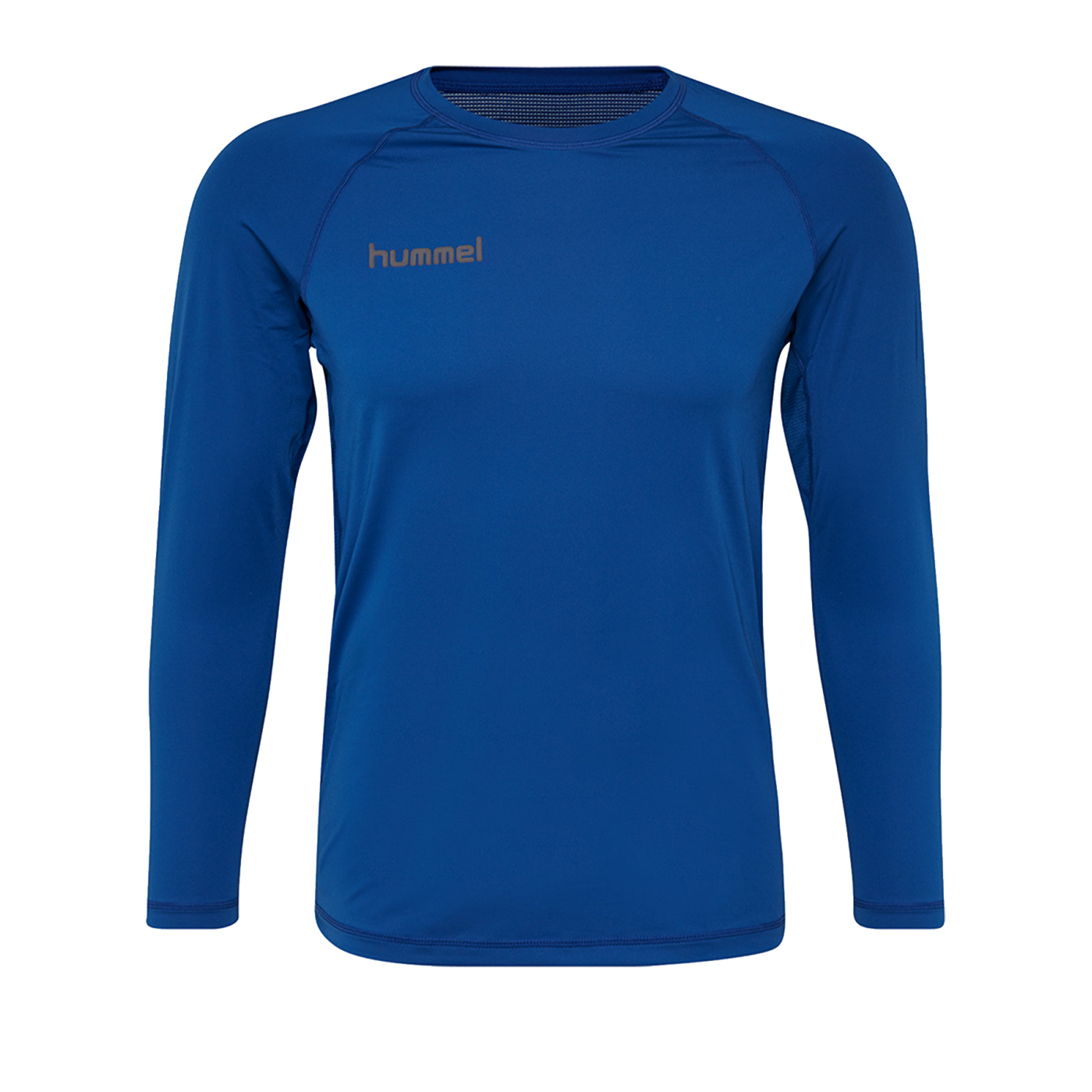 Hummel First Performance Langarmshirt Blau F7045