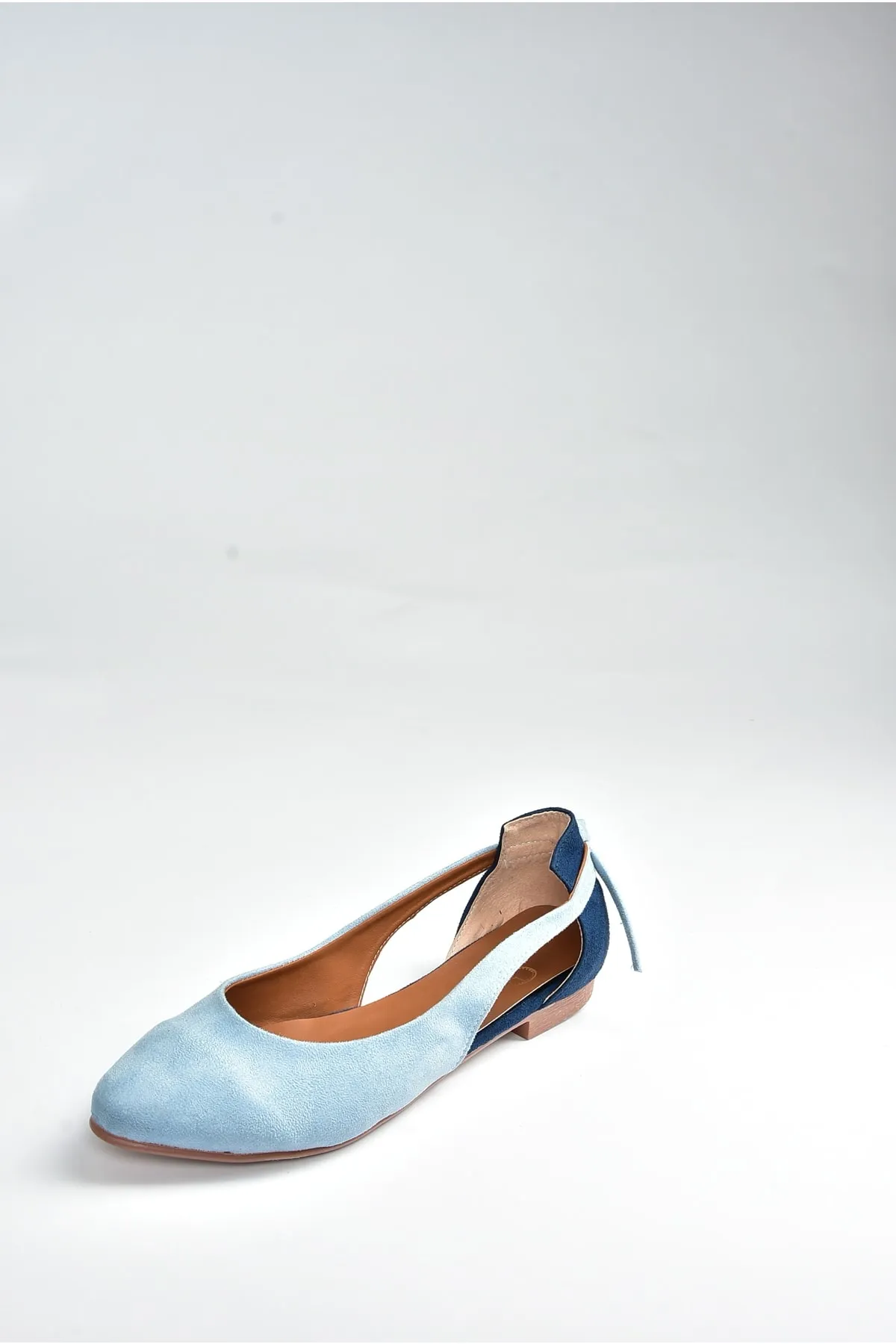 Fox Shoes  Blau/Marineblaue Damen-Ballerinas H726324002