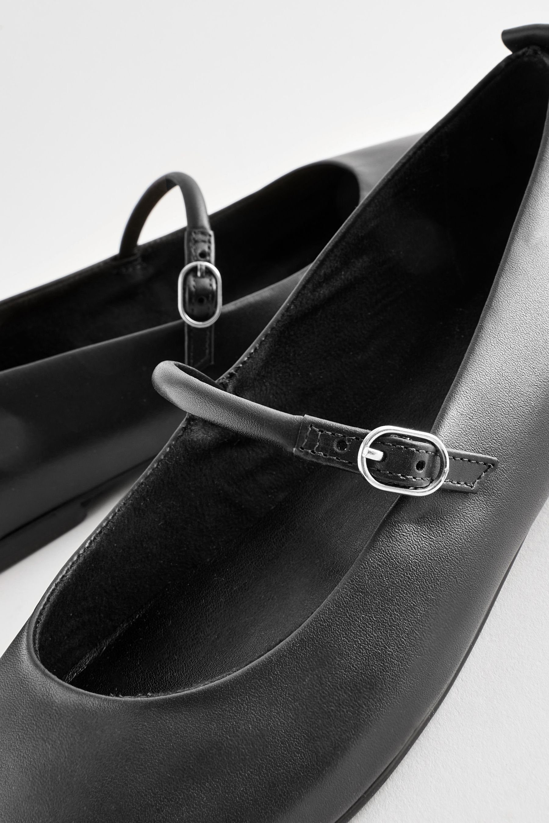 Next Signature flache Mary-Jane-Schuhe aus Leder Ballerina (1-tlg)