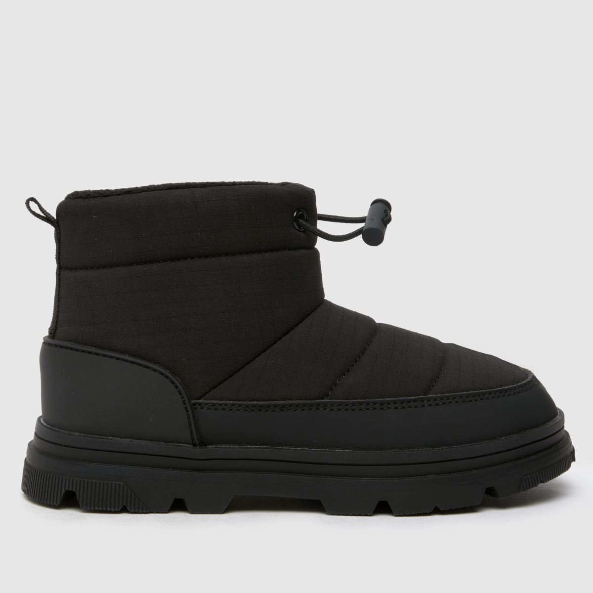 Schuh svarta Colby Snow Junior-stövlar