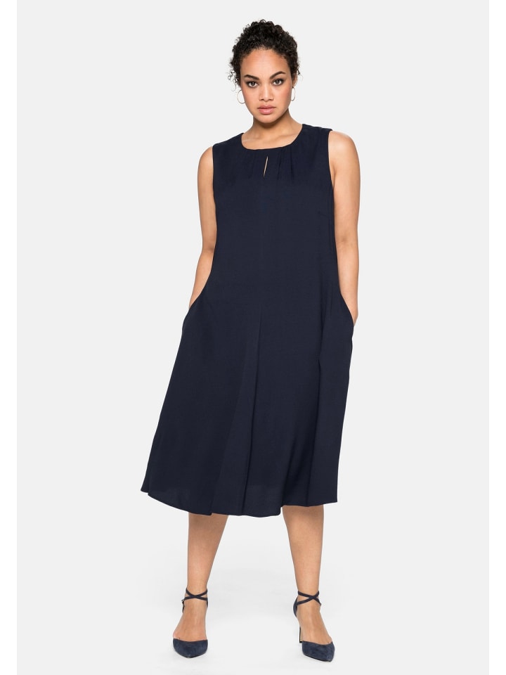sheego Cocktailkleid in nachtblau günstig kaufen