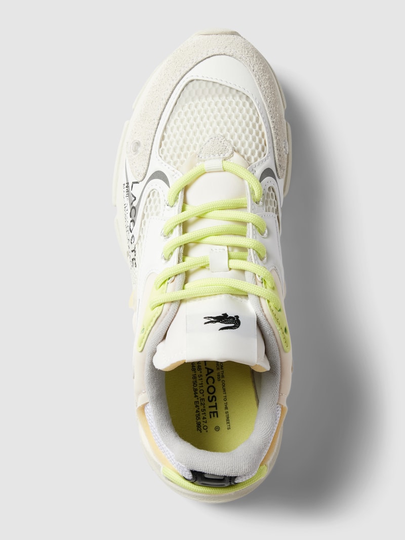 Sneaker mit Label-Details Modell 'NEO' in offwhite