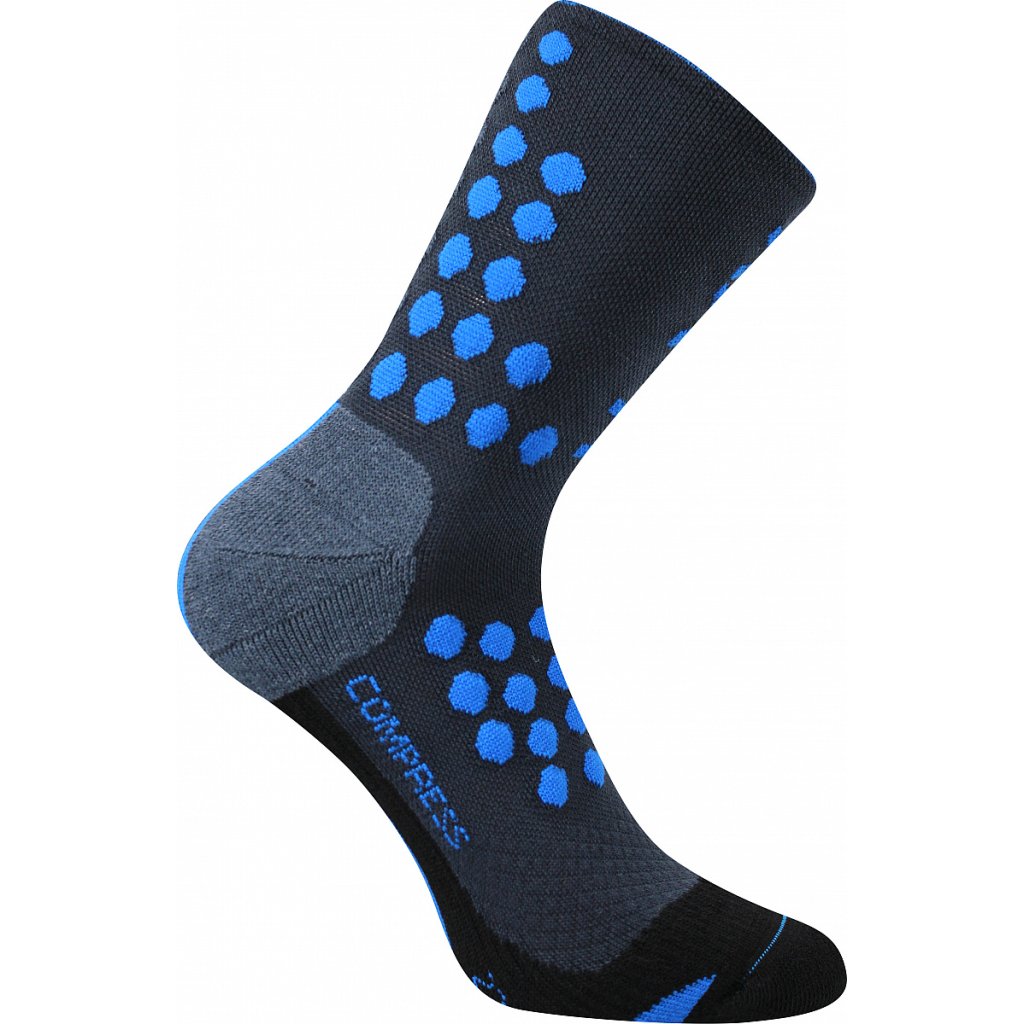 Voxx Finish blaue Kompressionssocken