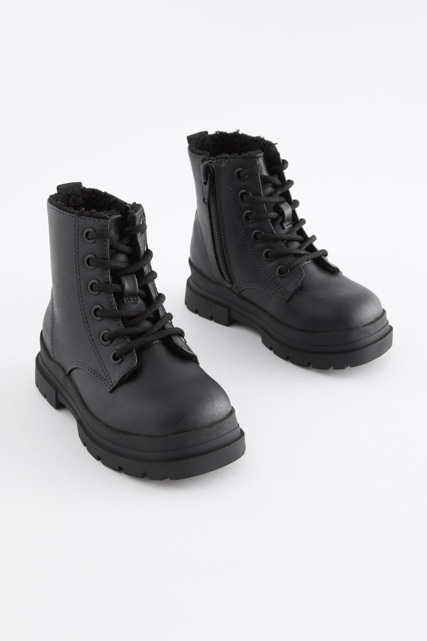 Next Dicke Schnürsenkel Winterstiefelette (1-tlg)