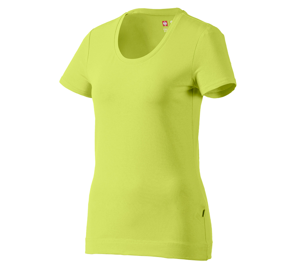 e.s. T-Shirt cotton stretch, Damen