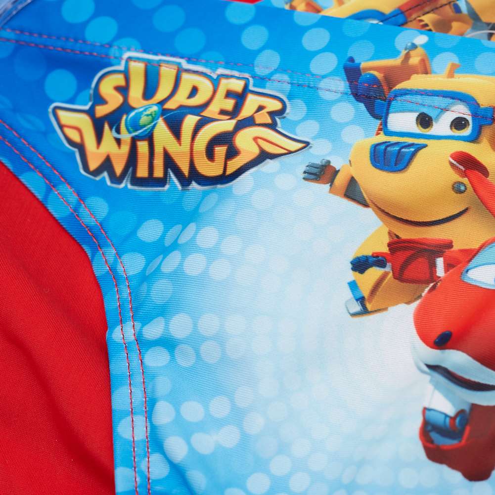 Super Wings Jungen Badehose Slip QE1751-red