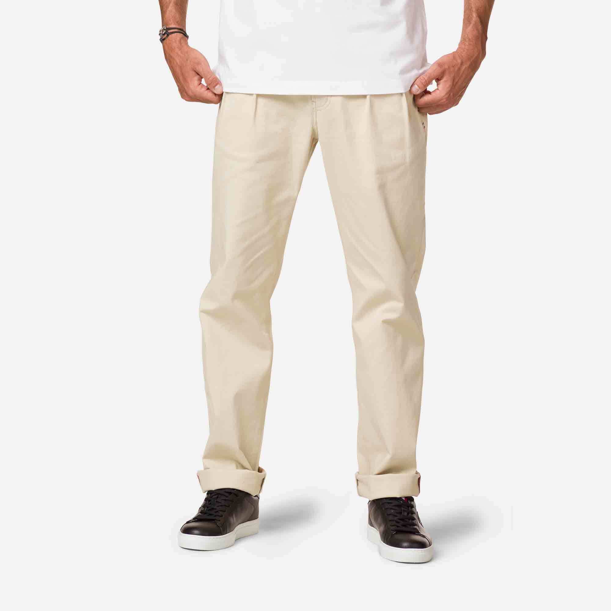 Pantalon chino en coton bio homme