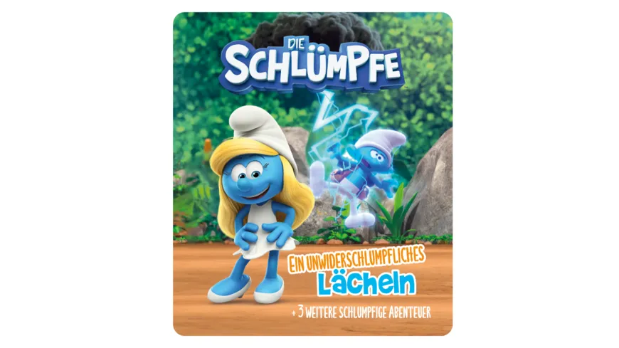 tonies - Hörfigur für die Toniebox: Die Schlümpfe: Ein unwiderschlumpfliches Lächeln & 3 weitere schlumpfige Abenteuer