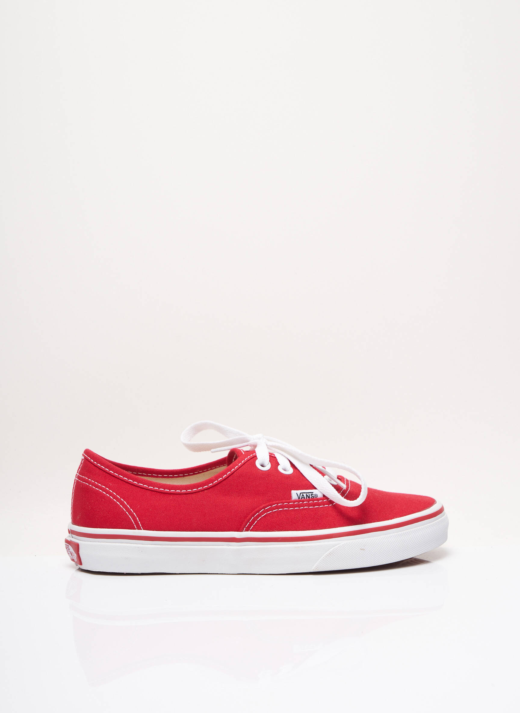 Vans Baskets Unisexe couleur rouge