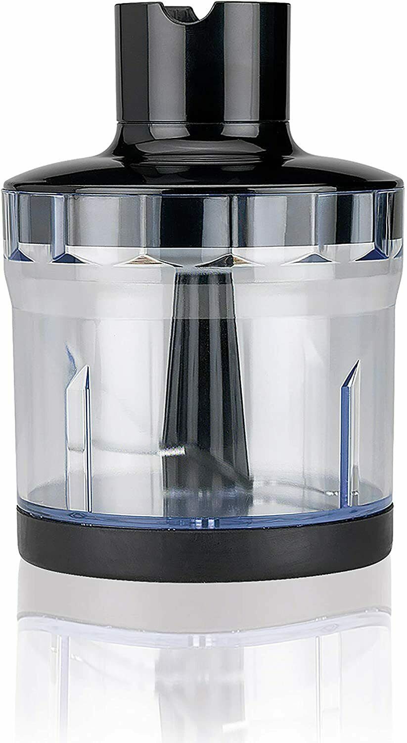 Black & Decker Stabmixer BXHBA 1000 W Stabmixer Edelstahl/Schwarz, 1000 W, 20 variabel Leistungsstufen + Turbotaste für maximale Leistung.