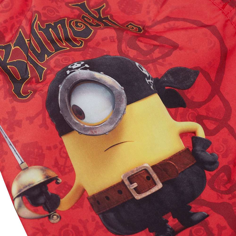 Ich – Einfach unverbesserlich Minions Jungen Badeshorts DEP1998-red